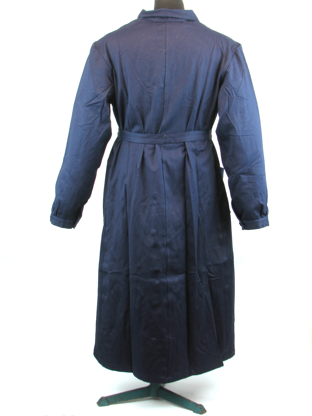 Italian Navy Blue Women’s Cotton Drill Coat/Dress CTS14 | Comrades